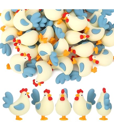 Amazon.com: Safari Ltd. White Leghorn Chicken Toy - 2.25 Inch Bird